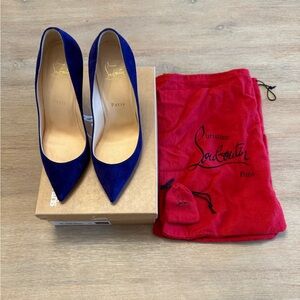 Christian Louboutin Royal Blue Heels